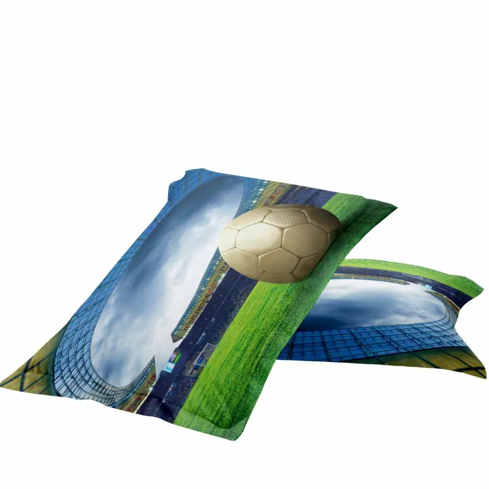 

Football Game Bedding Set Sport Duvet Cover for Teen Adult 3D Quilt 150 Bed Set Football Fans Bedclothes King Size Bed Linens