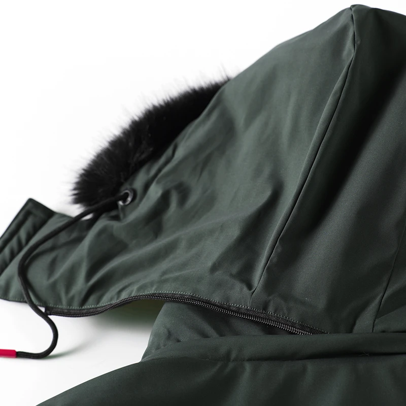 Padded Winter Jacket Men Windproof Long Coat Parkas Hood Fur Collar Clothes Men's Windbreakers Large Size Warm Epaulet Outwear