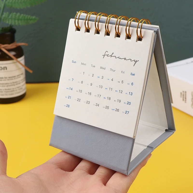 

2021 Mini Desk Calendar Desktop Calendar Daily Schedule Table Planner New