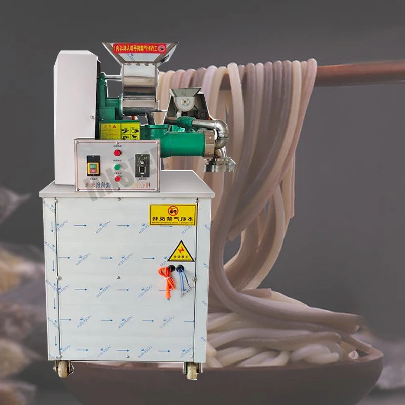 

Rice processing equipment Small 380V self-cooking rice noodle machine