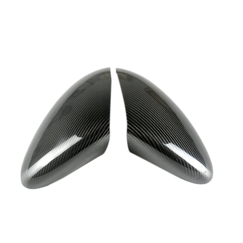 2 шт. Автомобильная боковая крышка зеркала заднего вида из углеродного волокна