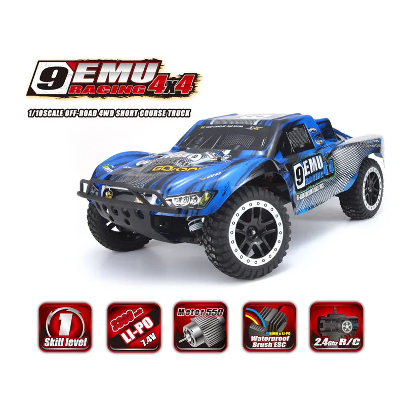 REMO HOBBY 1021 1/10 4WD 2 4G внедорожный грузовик с коротким курсом RTR стандартное издание