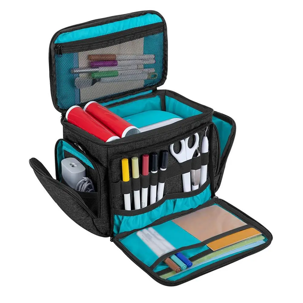 

Carrying Bag For Joy - Carrying Case For Joy And Tool Set - Tote Bag With Supplies Storage Sections - Household Heat Press Stora
