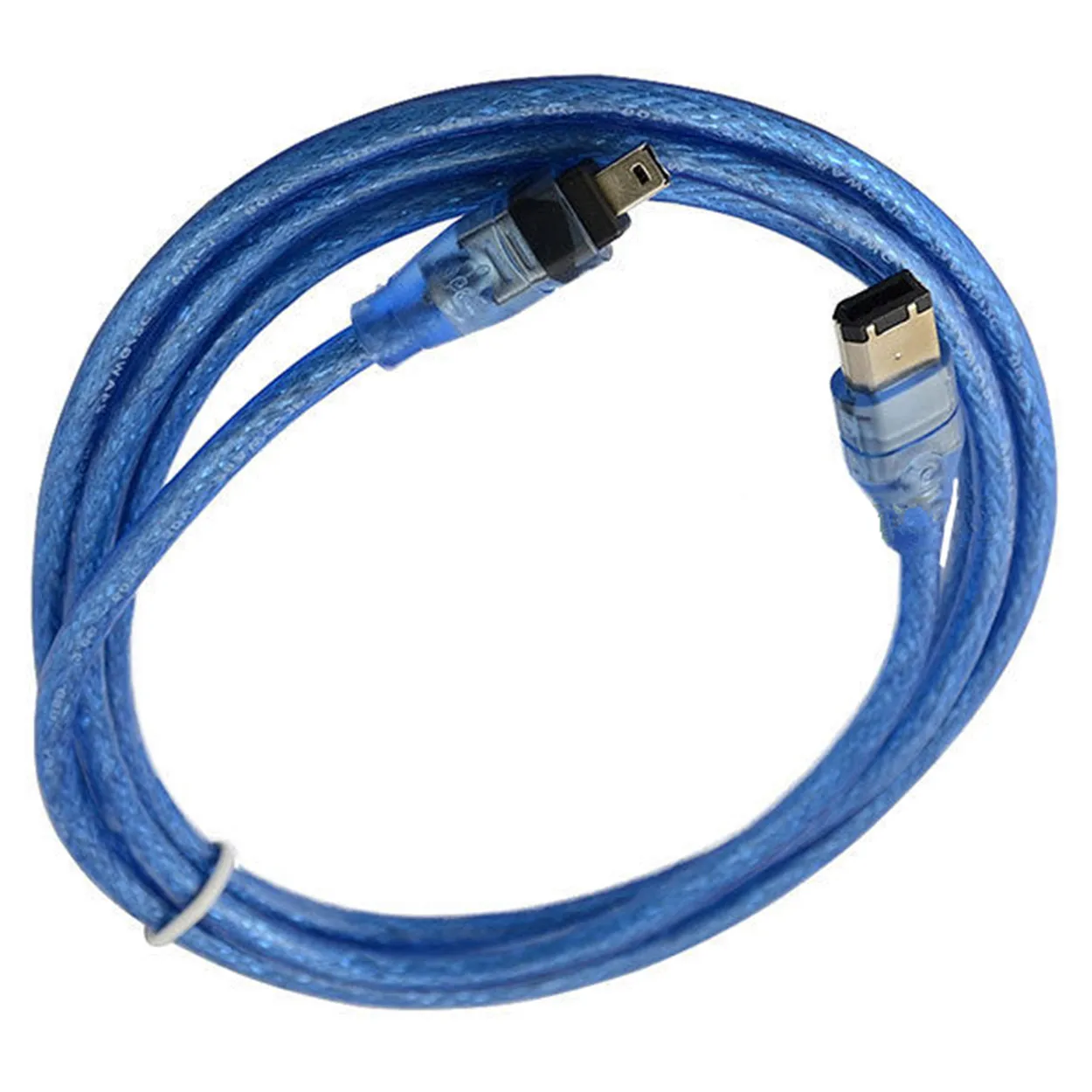 Кабель-адаптер ERE FireWire 400 прозрачный шнур IEEE 1394/iLink Кабель DV с 6 контактами на 4