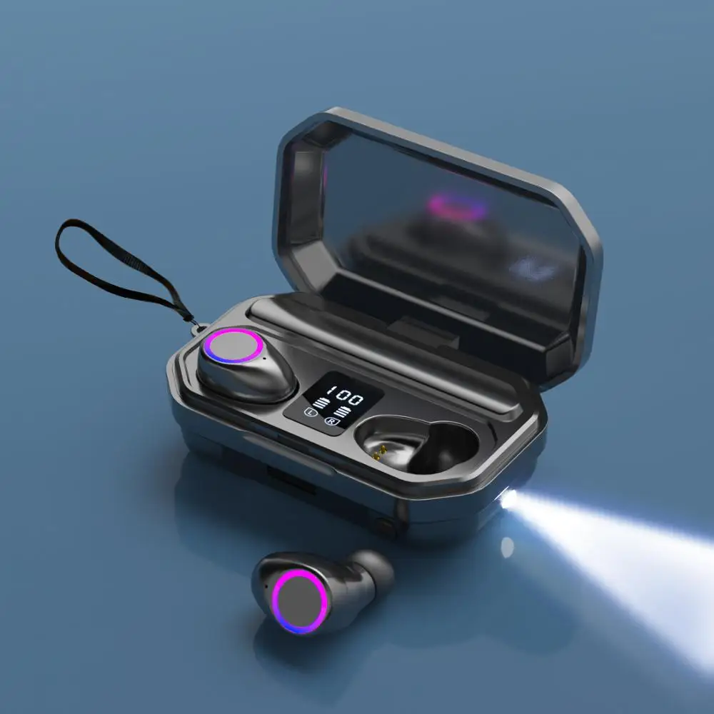 

Наушники-вкладыши TWS Bluetooth 5,0 Headphons спортивные наушники гарнитура с микрофоном зарядным устройством M12 наушники для телефонов на базе Android с ...