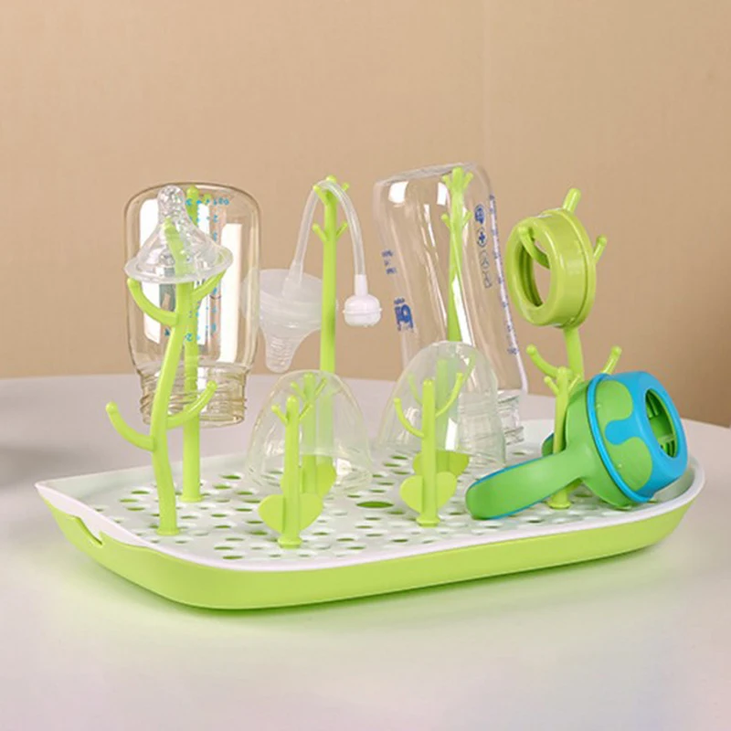 Сушилка для детских бутылочек 4 цвета сушилка чистки кормления держатель чашек