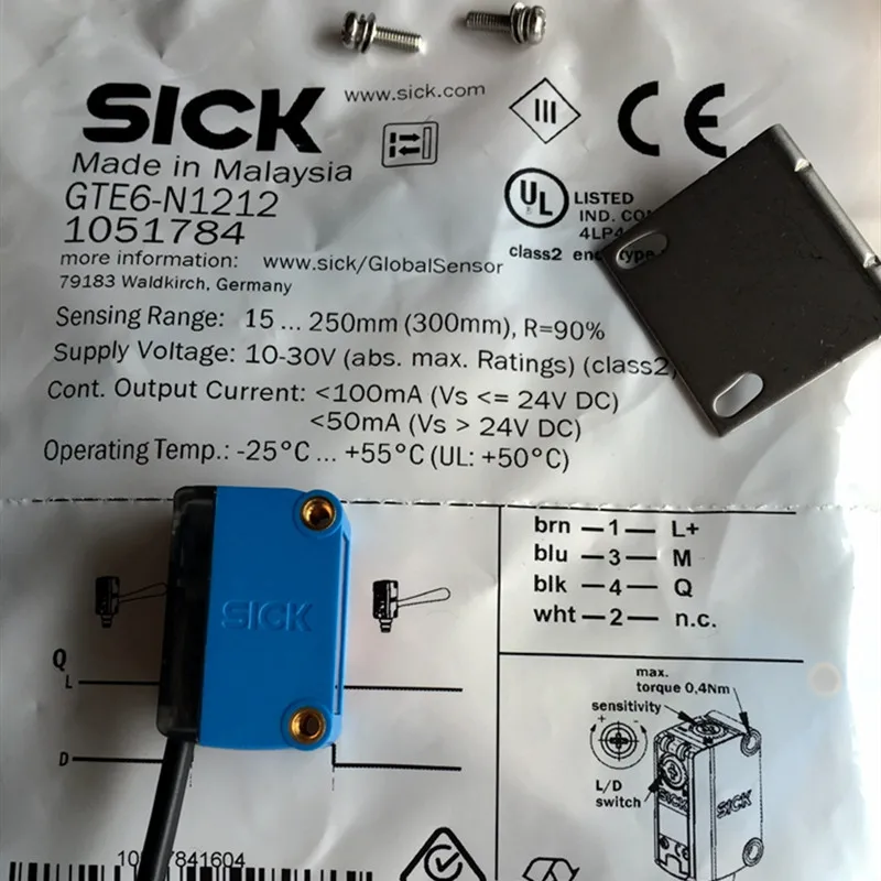 

Photoelectric switch GTE6-N1212 6 month warranty