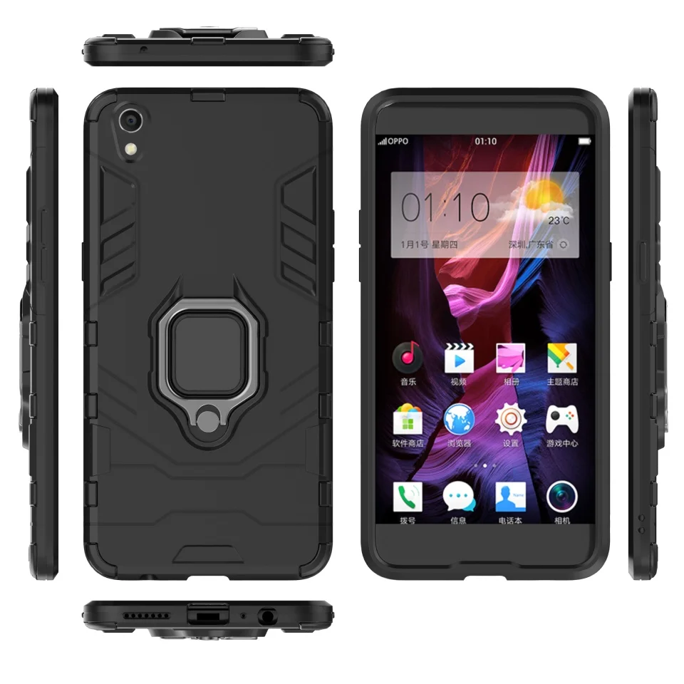 Мягкий TPU бампер чехол для OPPO R9s R11s плюс R15 Не доставая его из чехла R9 R11 кольцо