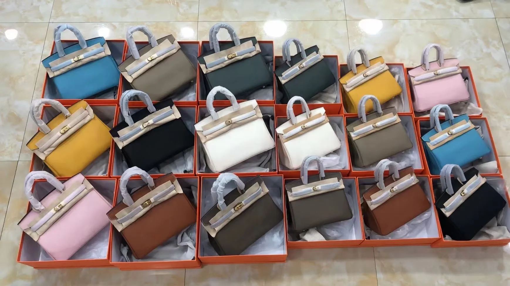 

The New Stylish Fashion Genuine Cow Leather Women Top Handbag One Shoulder And Crossbody Bag 2021 9 Color 25 cm 30 cm