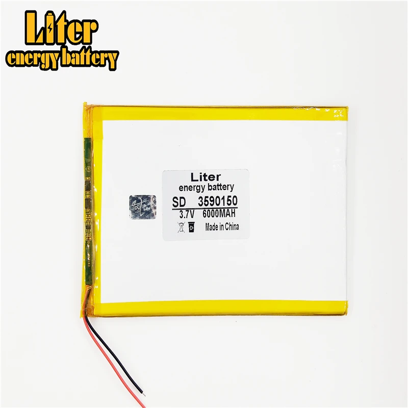 

3.7V Tablet polymer battery 9 inches tablet domestic the built-in rechareable 6000 mah 3590150