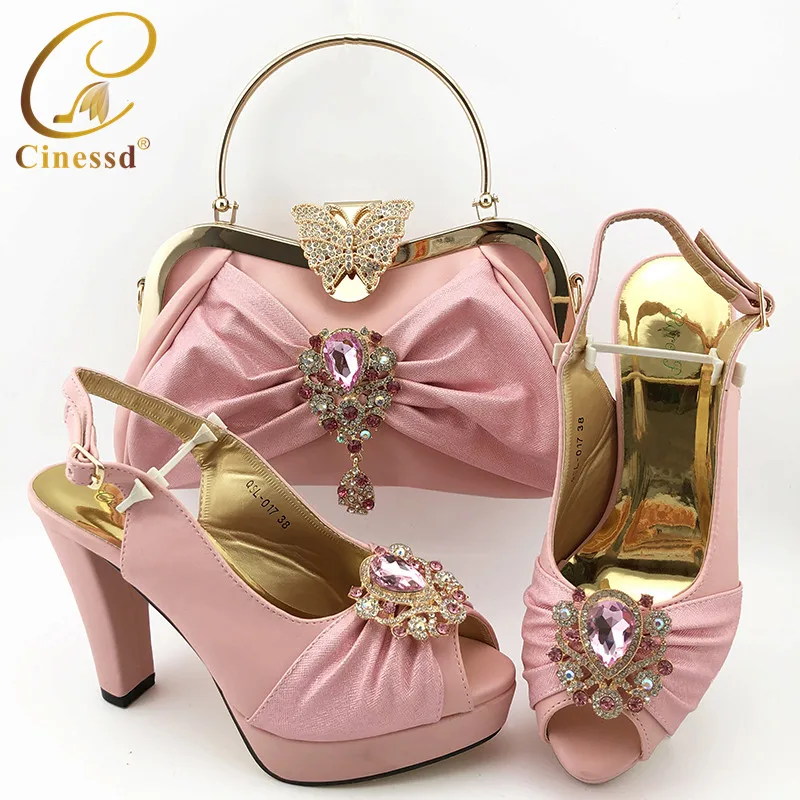 Модные женские туфли с сумочкой в комплекте Коллекция 2020 года Сезон весна осень