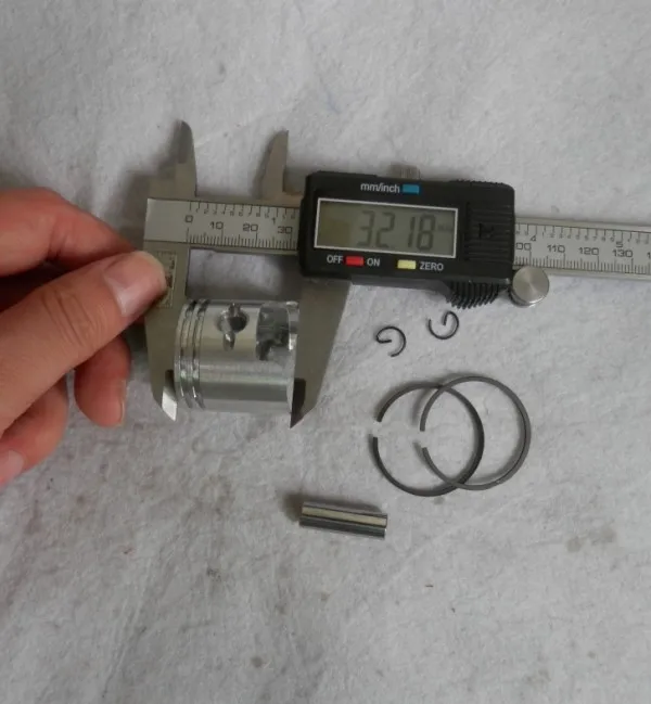 1E32F поршневой набор для китайских 32F 23CC кусторезы триммеры KOLBEN W/ RIGNS PIN CIRCLIPS сборка