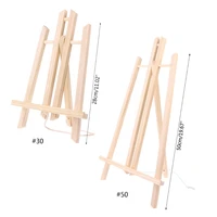 wood easel advertisement exhibition display shelf holder painting stand