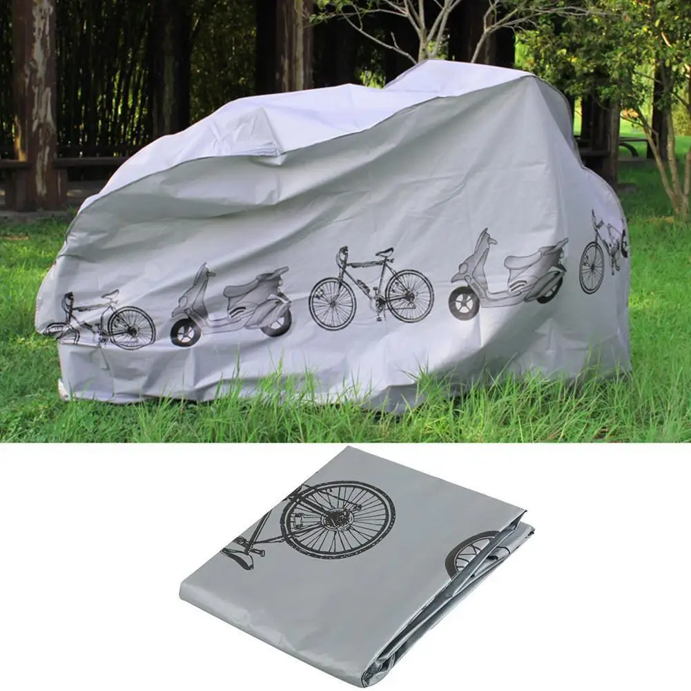 

Bicycle Rain Cover Dustproof Polyester Car Cover Outdoor UV Mountain Bike Bicycle Bag Bicycle Accessories