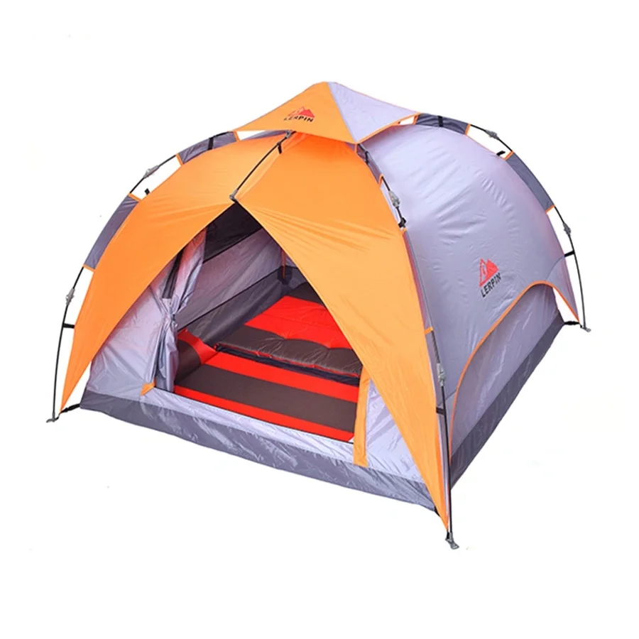 

Lerpin 4 Persons Family Large Outdoor Camping Tent Big Canopy Outdoors N