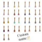 Вилка-ложка детская с деревянной ручкой, из пищевого силикона