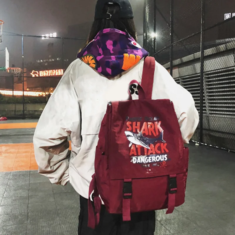 Женский рюкзак японский школьный ранец корейский с буквенным принтом Наплечные