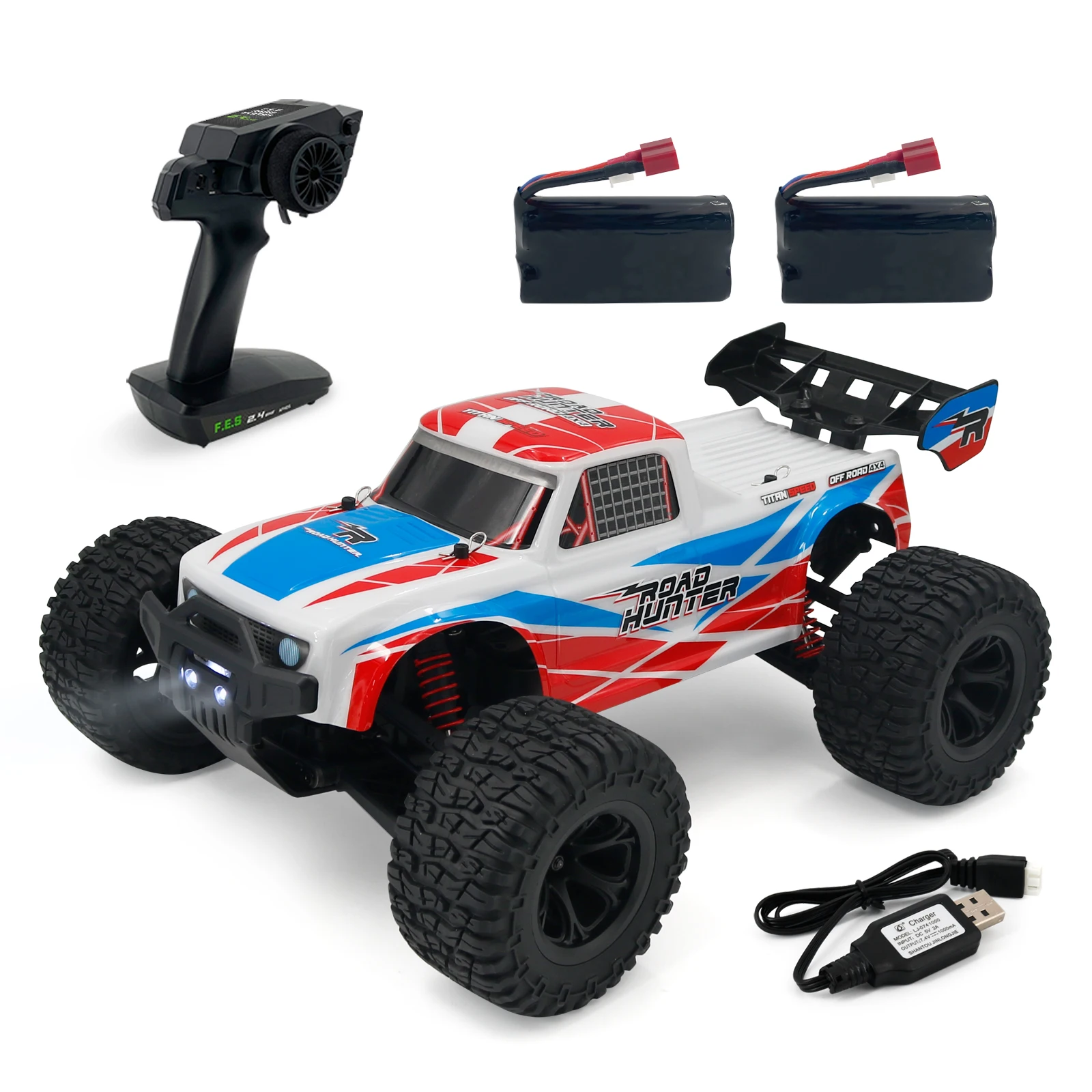 

ZROAD RC Car 1/12 Scale Remote Control 2.4G 4WD Off Road RC Pickup 40Km/h Racing Cars All Terrain RTR