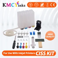 kmcyinks 4 color diy universal similar original ciss ink tank parts compatible for hp 304xl deskjet 2620 2630 2632 5030 3730