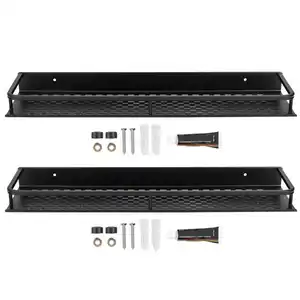 Настенная полка для ванной и душа, органайзер для шампуня, держатель для душа, 2 шт.