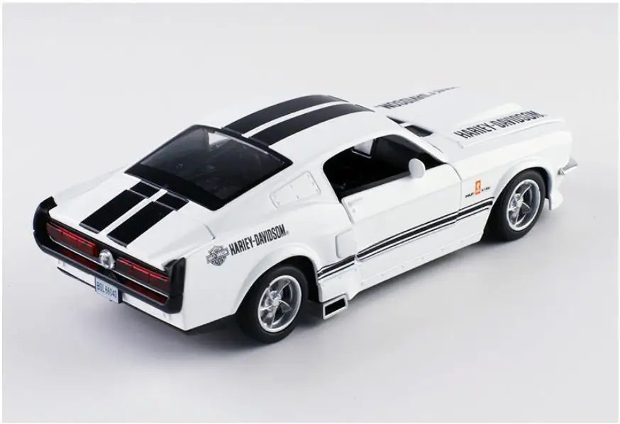 1:32 Ford Mustang модель автомобиля из сплава детские развивающие игрушки имитация