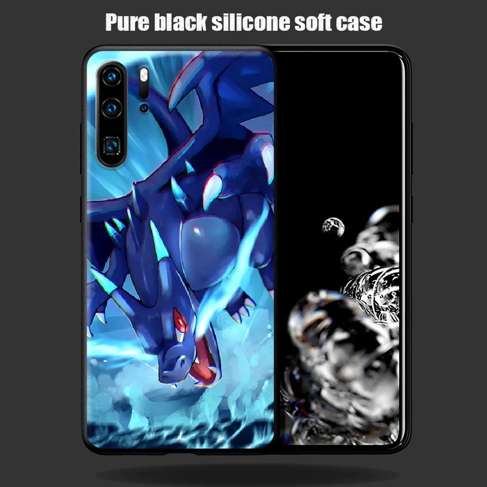 

Cute P-Pokemon Cartoon Anime Phone Case For Huawei P Mate 10 20 30 40 Pro Lite Smart 2019 2021 black Funda Pretty Hoesjes Soft