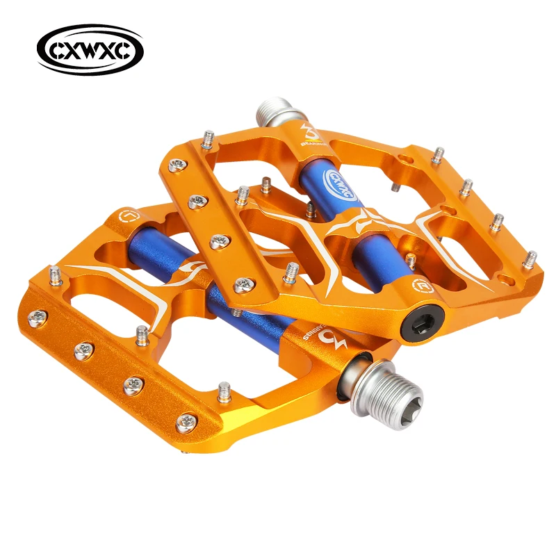 Педали для горного велосипеда CXWXC V15 3 герметичных подшипника матовая текстура