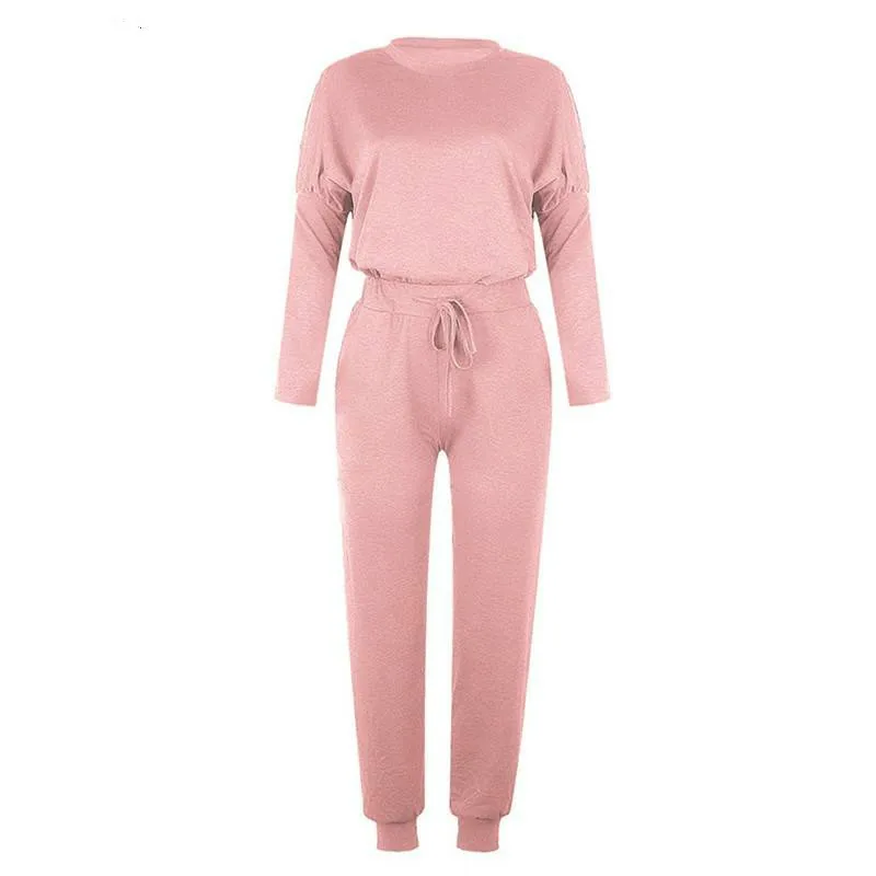 

PADEGAO 2 Peice Set Women Elegant Pants Sets Casual Outfits Jogger Two Piece Set Korean Sports Suit Cotton Tracksuit PDG1511