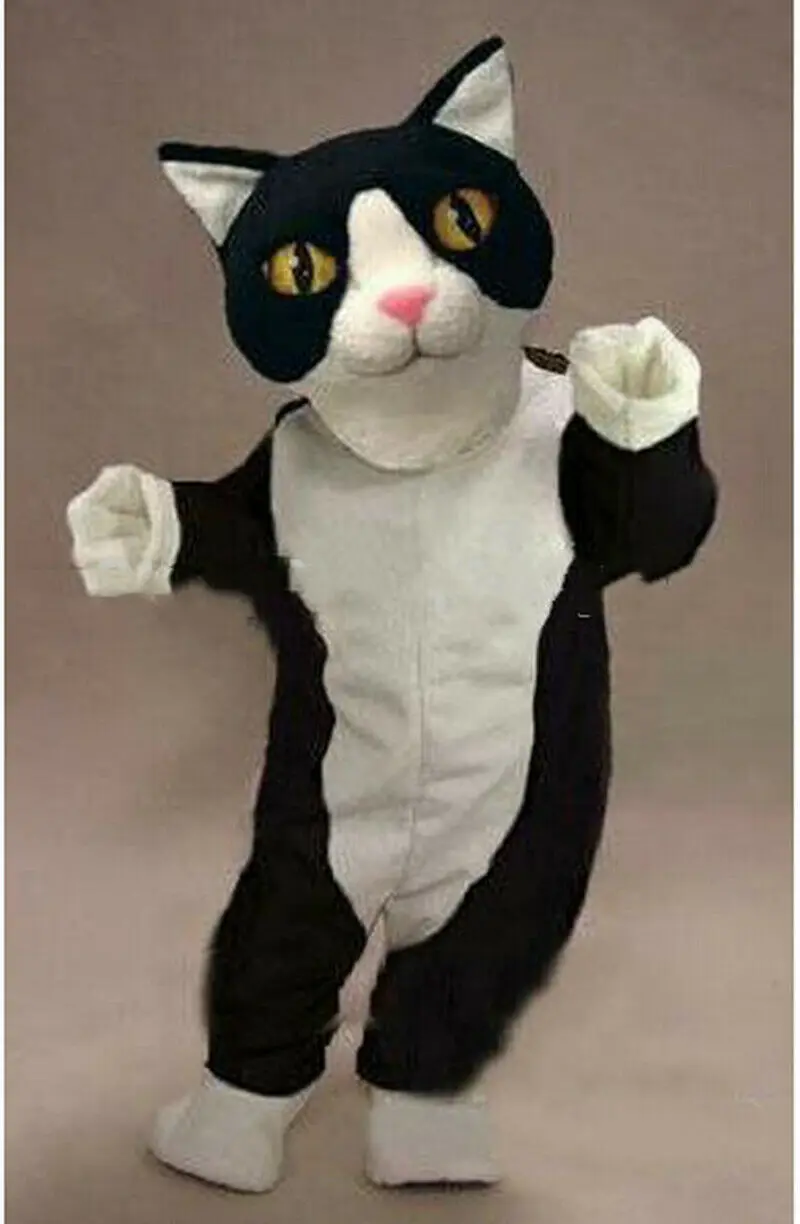 

Cat Mascot Costume Suits Cosplay Party Dress Outfits Carnival Christmas Adults@ High Quality Cartoon Character Unisex Clothing