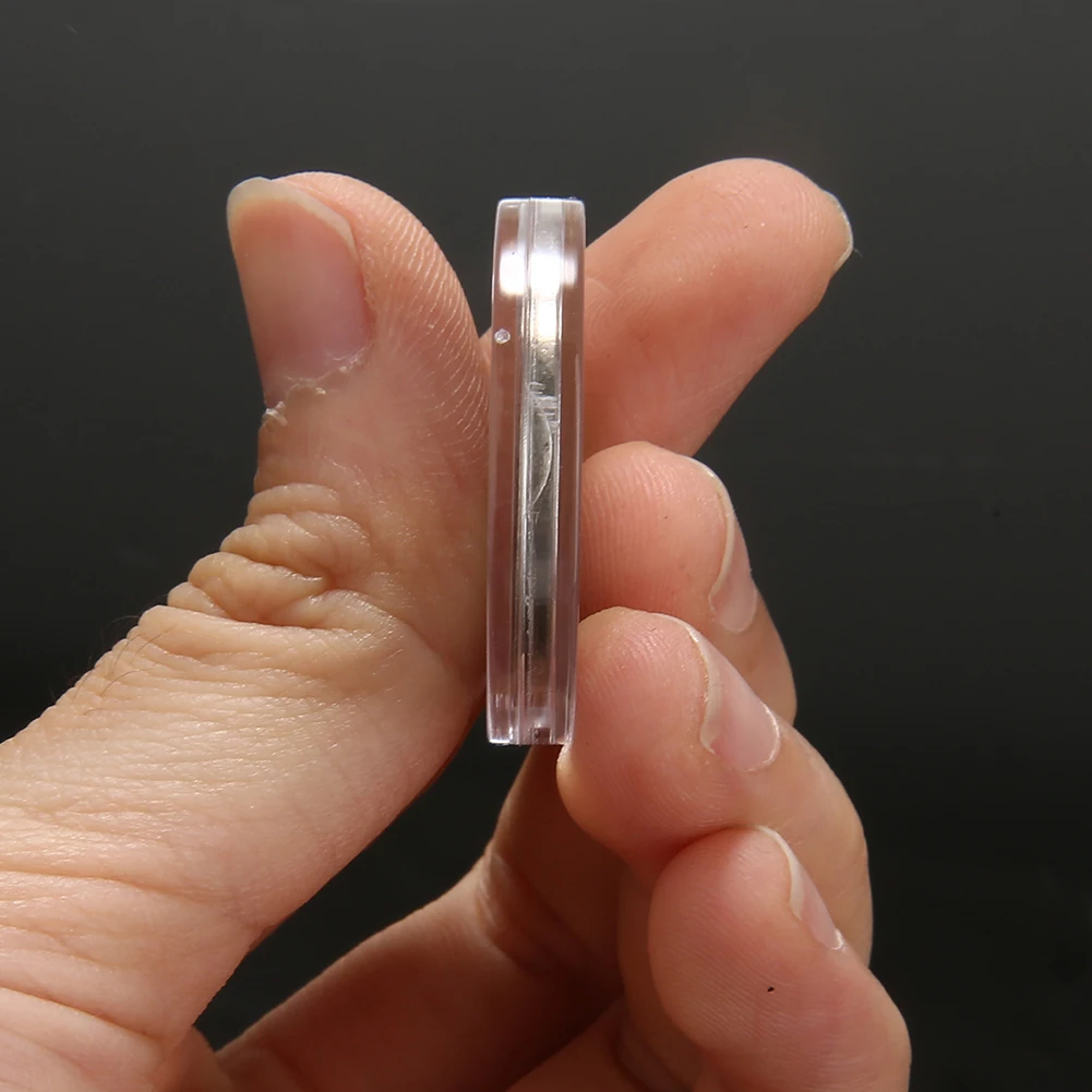 Контейнер для хранения монет 100 шт./компл. контейнер 27 мм Дисплей Держатель капсул