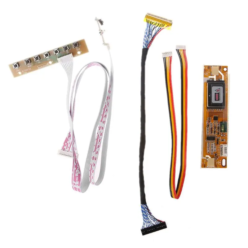 V56 LCD TV Controller Driver Board PC/VGA/HDMI-compatible/USB Interface + 7 Key Kit | Электроника