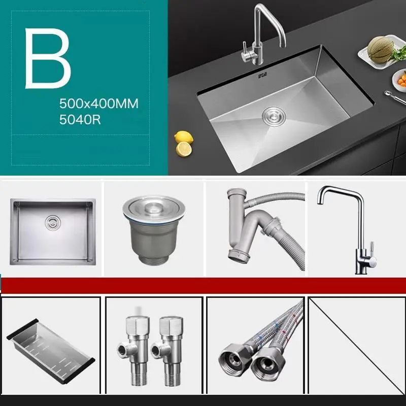 Встроенная Lavandino Banheiro Evier Acero Inox Portatil Lavello Cucina кухня Cuba Pia Cozinha Fregadero De Cocina раковина для мытья посуды