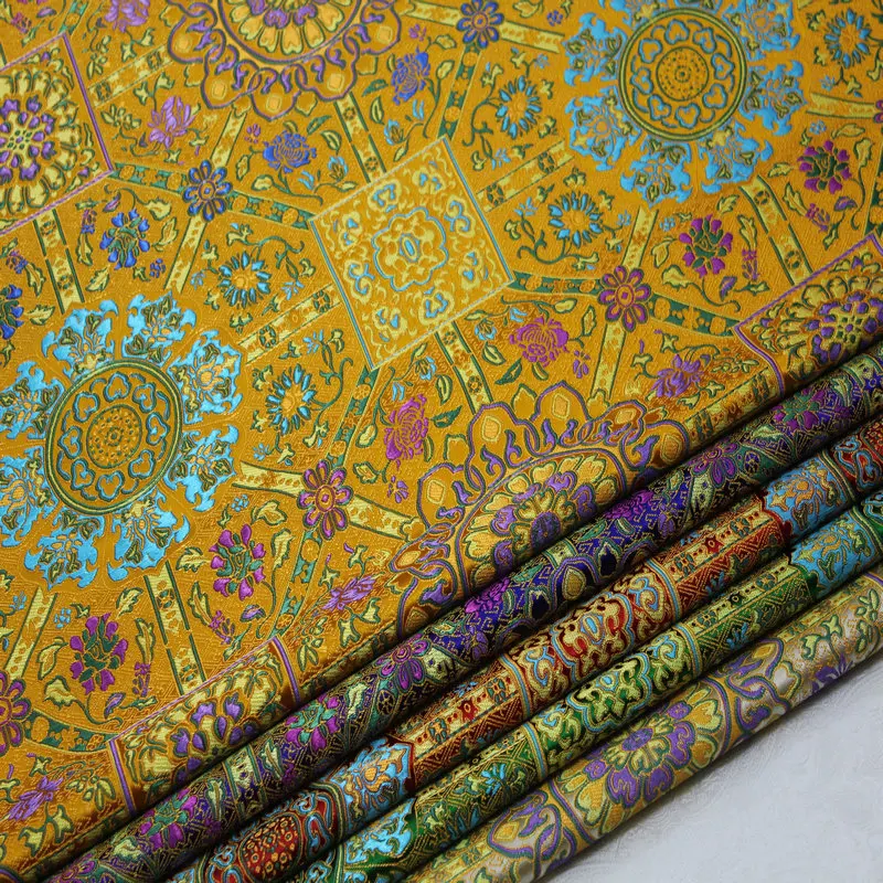 Широкий 28 &quotКитайский Cheongsam монгольский халат буддийский материал отделка