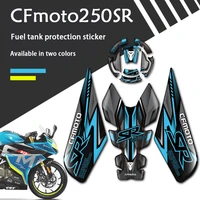 3d motorcycle accessories gas fuel tank pad sticker decals motorbike protector racing universal fit gtr for cfmoto 250sr 300sr
