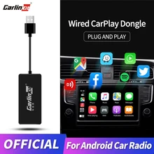 Carlinkit Wired Apple Carplay Dongle Android Auto Carplay Smart Link USB Dongle Adapter for Navigation Media Player Mirrorlink
