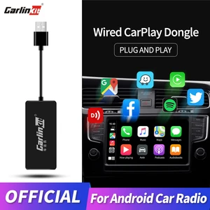 carlinkit wired apple carplay dongle android auto carplay smart link usb dongle adapter for navigation media player mirrorlink free global shipping