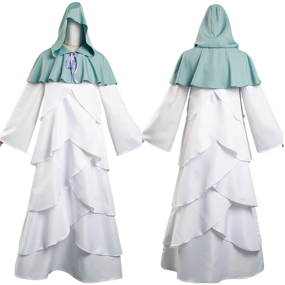 

The Promised Neverland Mujika Cosplay Costume Long Robe Cloak Dress Outfits Halloween Carnival Suit