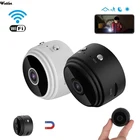 1080P Full HD мини-камера ночного видения, видеокамера, микрокамеры движения, IP-камера безопасности с дистанционным управлением, видеокамера s, Wi-Fi, видеонаблюдение