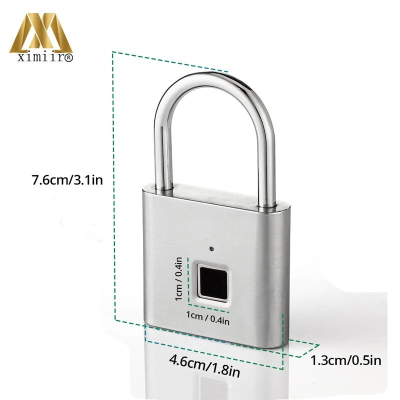 Умный дверной замок с отпечатком пальца USB-зарядка без ключа быстрая