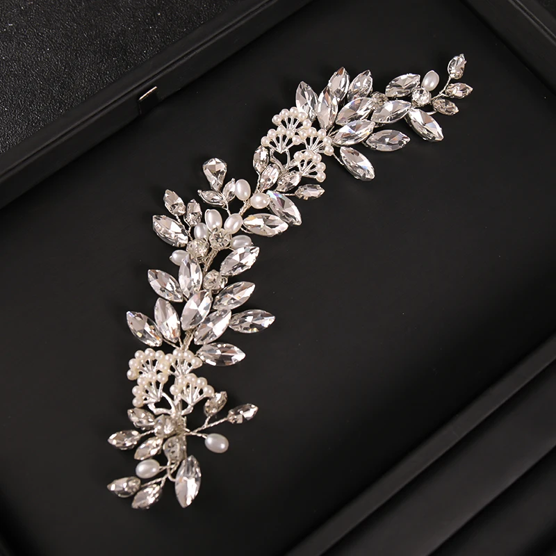 

Exquisite Rhinestone Small Headband Hair Jewelry For Women Decoration For Hair Band Accessories