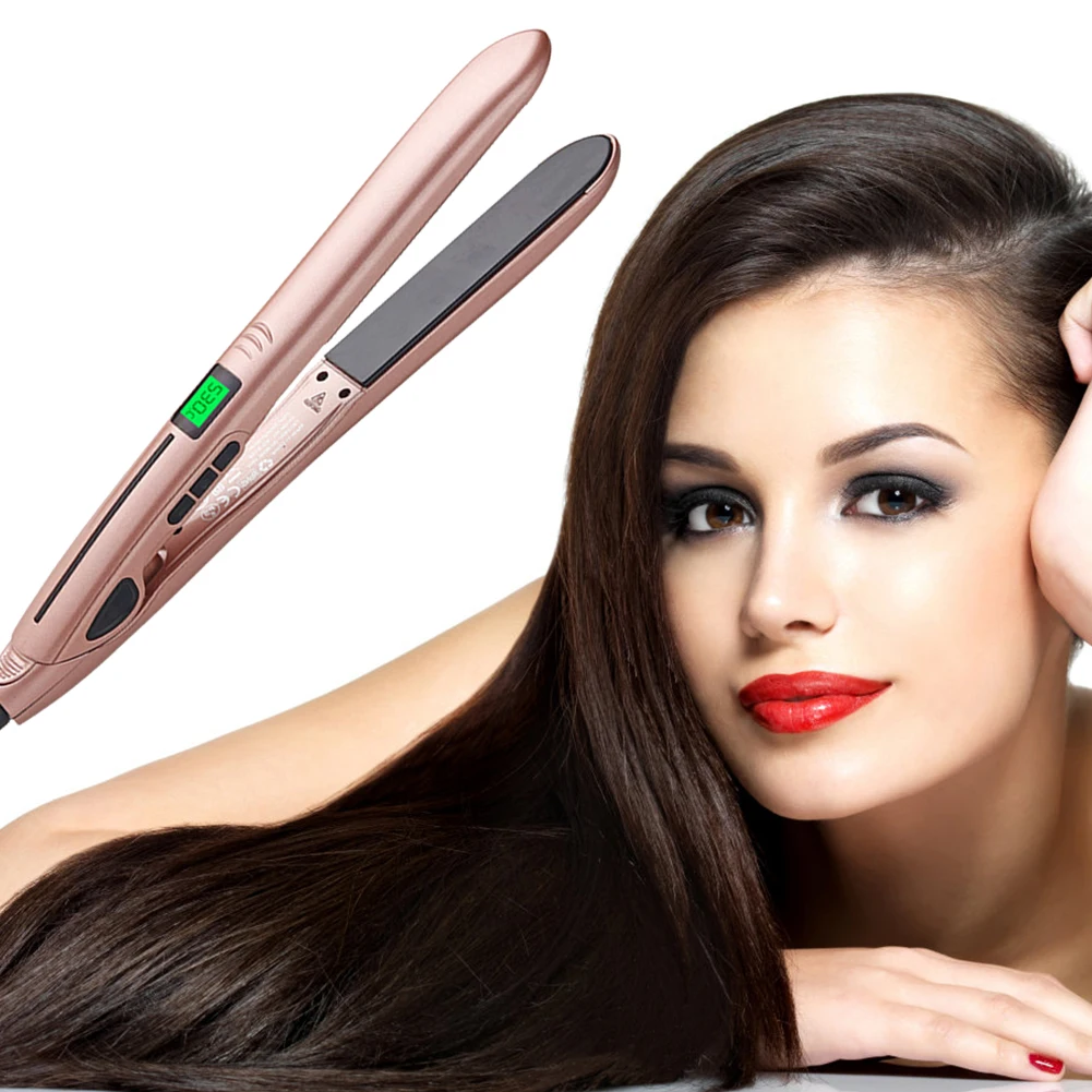 

Hair Straightener Curler Hair Flat Iron Perm Easy Use Practical Hair Styling Tools Hair Straighting Curling Styling Tool EU