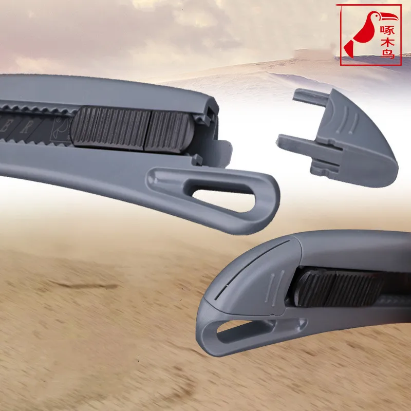 Дятел fd-7811 полностью пластиковый художественный нож большой 18 мм Художественный