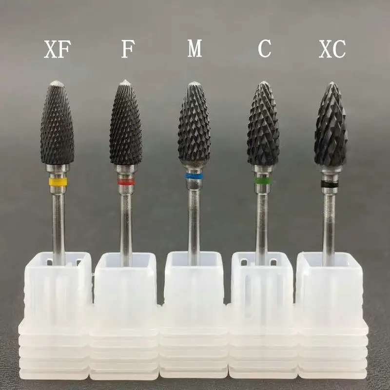 

1pcs Nail polishing head tool high quality plating alloy ceramic nail polishing machine polishing head cuticle drill bit tools