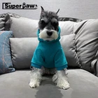 Модная Толстовка для собак, зимнее теплое пальто, свитер, джемпер, куртка, одежда для маленьких и средних собак, шнауцер, французский бульдог, мопса BGC13