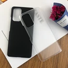 Простой Ультратонкий матовый жесткий чехол для телефона Xiaomi Redmi Note 11, 10, 9 Pro Max, 10S, 9T, 10T, 11T, задняя крышка из поликарбоната с защитой от отпечатков пальцев