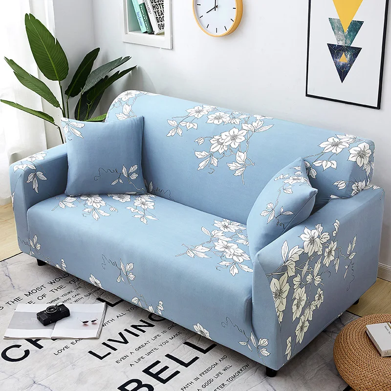 Чехол для дивана с цветочным рисунком подходит всех сезонов гостиной защиты