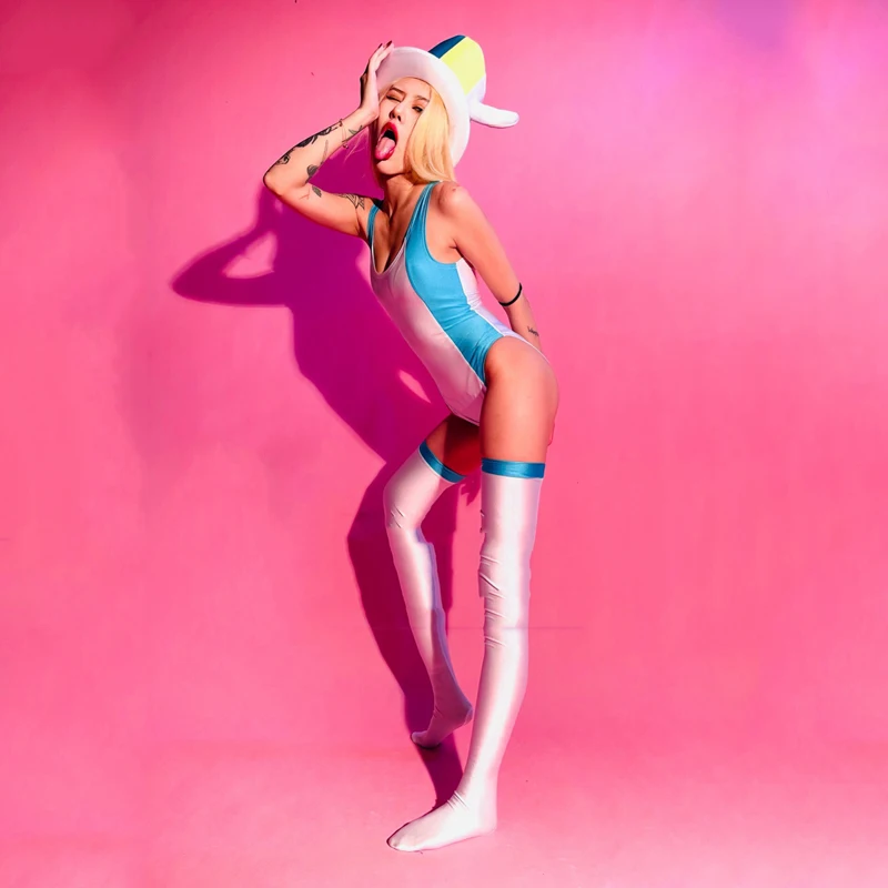 

High-End Festival Party Costumes For Women Nightclub Female Singer Jumpsuit Suit Cheerleader Stage Performance Clothing DWY5873