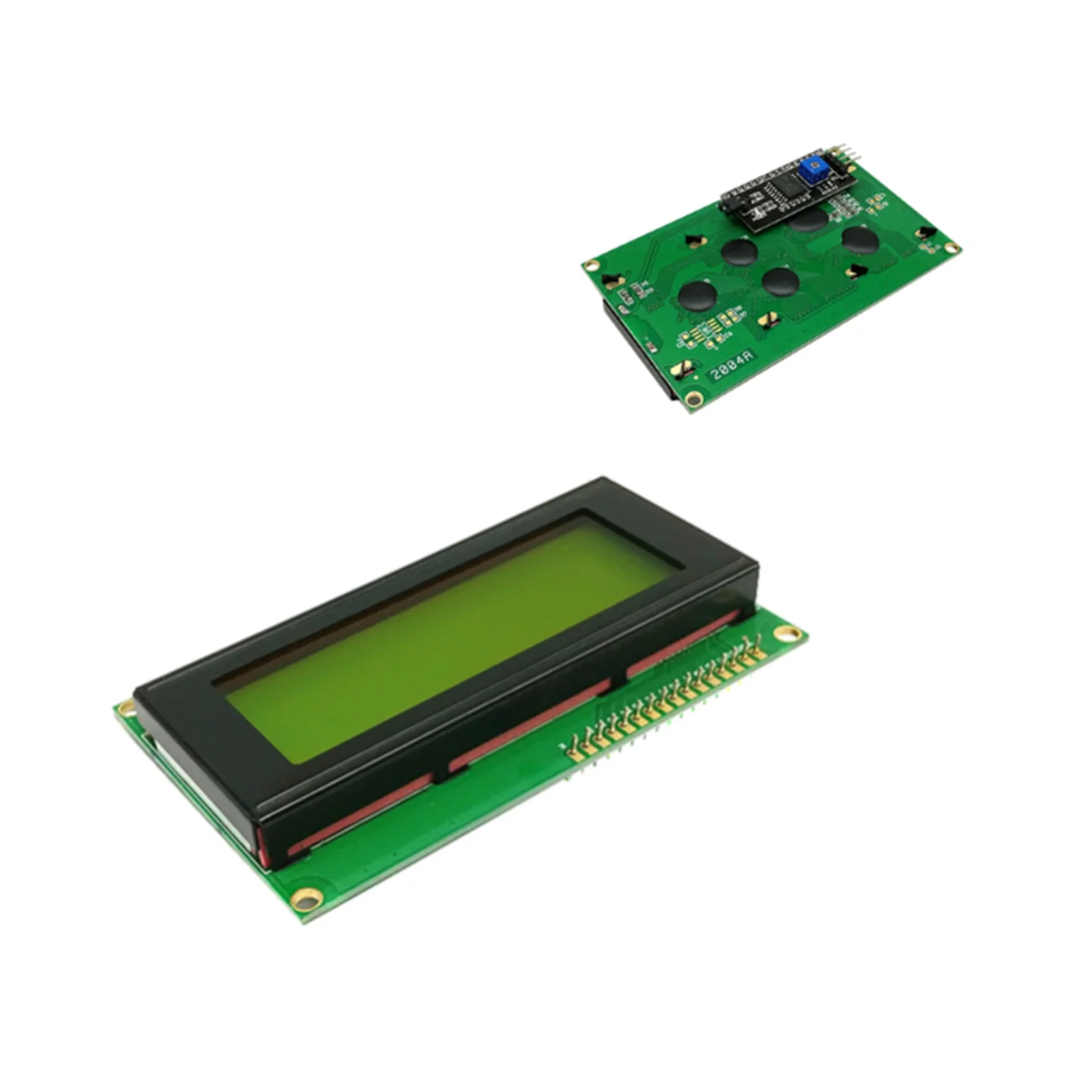 ЖК дисплей 2004 + I2C 20x4 2004A синий/зеленый экран HD44780 символьный дисплей/w IIC/I2C