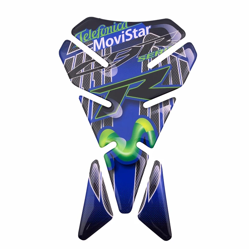 3D Movistar полимерный гель наклейка на бак мотоцикла Наклейка Эмблема Для Honda CBR300 CBR600
