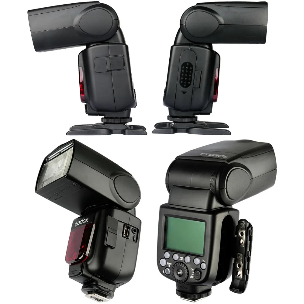 Беспроводной трансмиттер Godox TT685N Высокоскоростная синхронизация с i-TTL 2 4G 1/8000s GN60